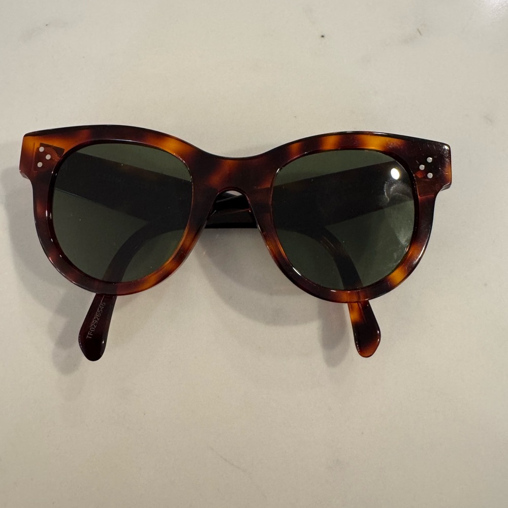 Celine Tortoise Shell Sunglasses E - image 6